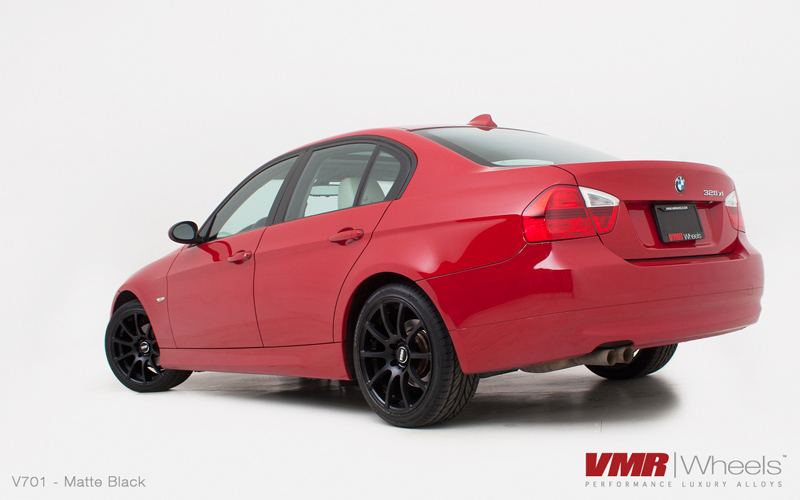 VMR Wheels V701 Advan RS Style Matte Black Finish VMR Wheels V701 Advan RS Style Matte Black Finish