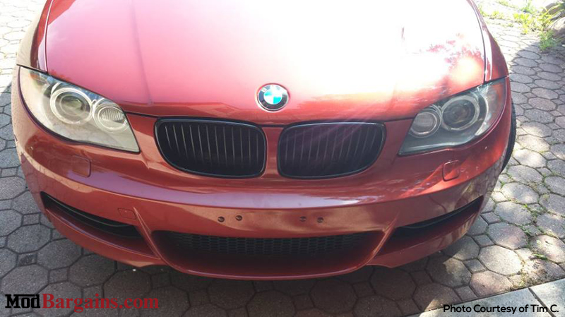 BMW Performance Gloss Black Grilles on E82 BMW Performance Gloss Black Grilles on E82