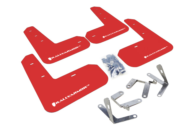 red and white rally armor mud flaps red and white rally armor mud flaps