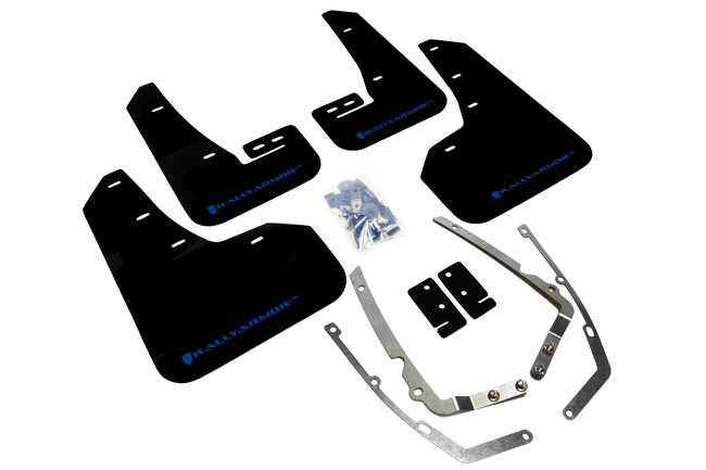 rally armor black mudflaps with blue logo rally armor black mudflaps with blue logo