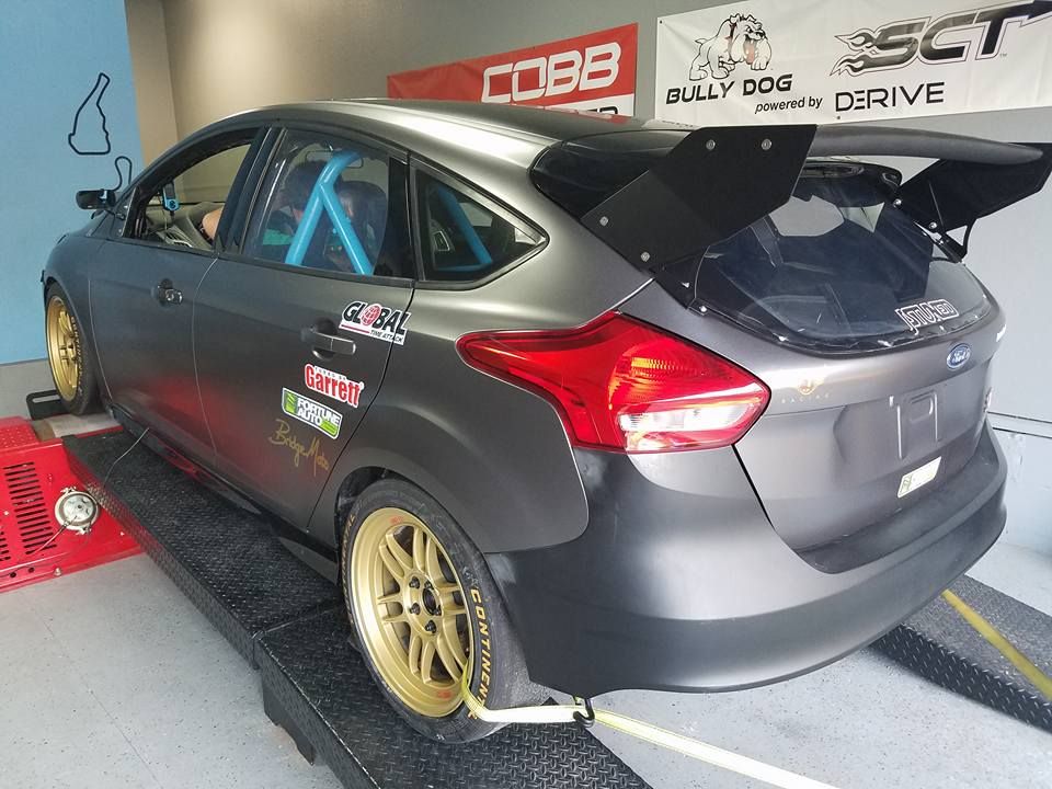 Race Rear Wing Spoiler for 2013+ Ford Focus ST [MK 7.5 JA8 ST180] by Rally Innovations