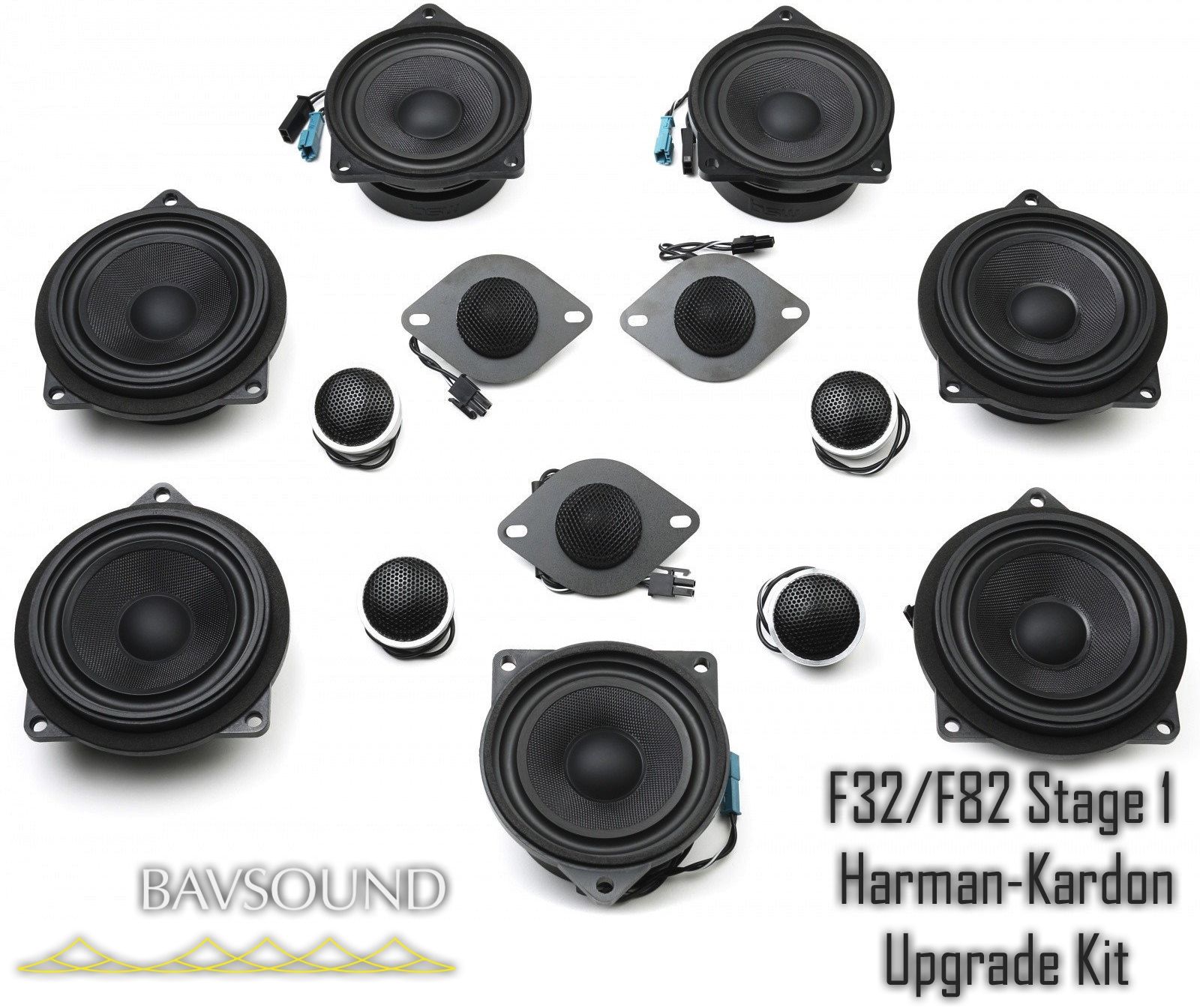 Stage One BMW Speaker Upgrade for F32/F82 (With Harman Kardon)