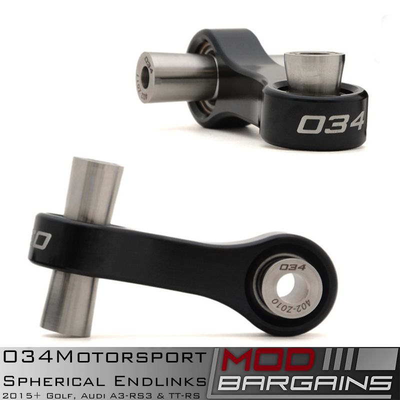 034Motorsport Spherical Rear Sway Bar Endlinks Mk7 Golf/GTI/R & 8V Audi