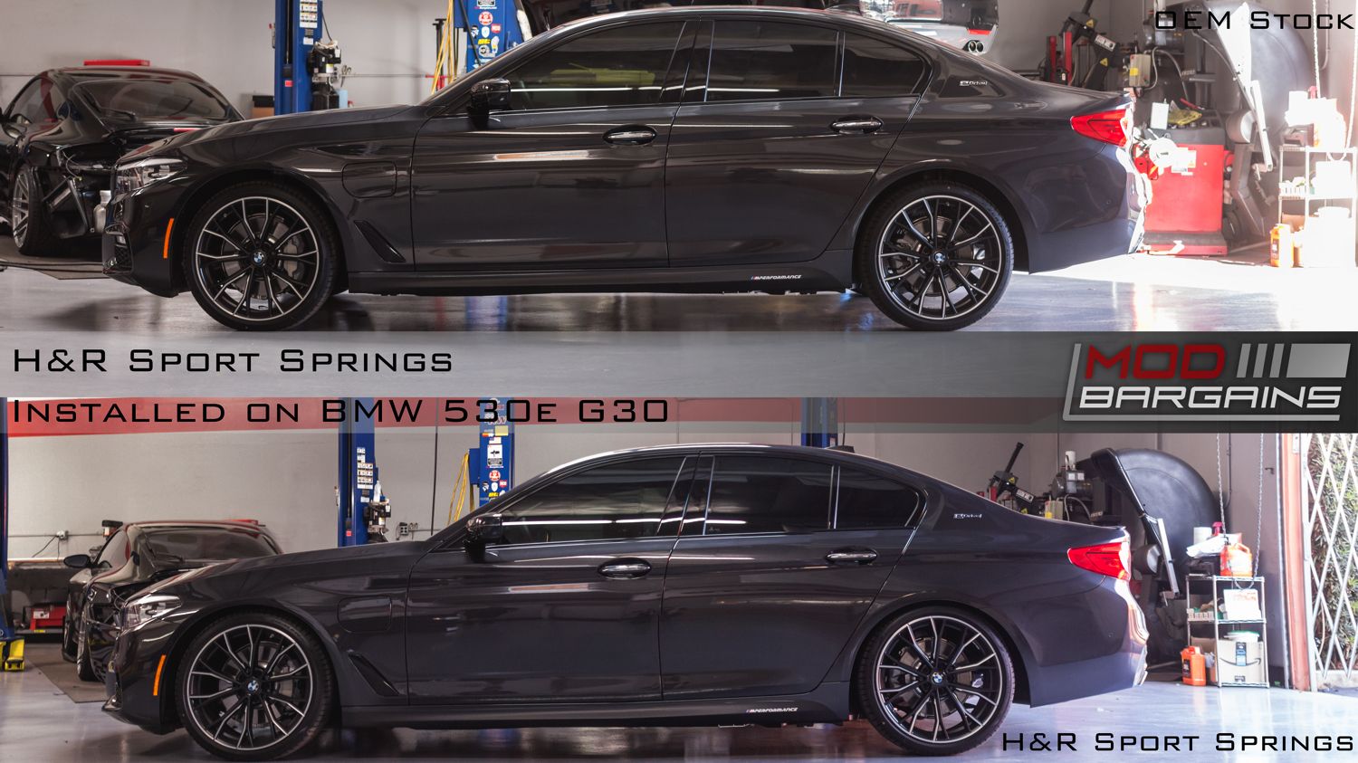 Hr Sport Springs For 2017 Bmw 530i530e540im550i Rwd Xdrive