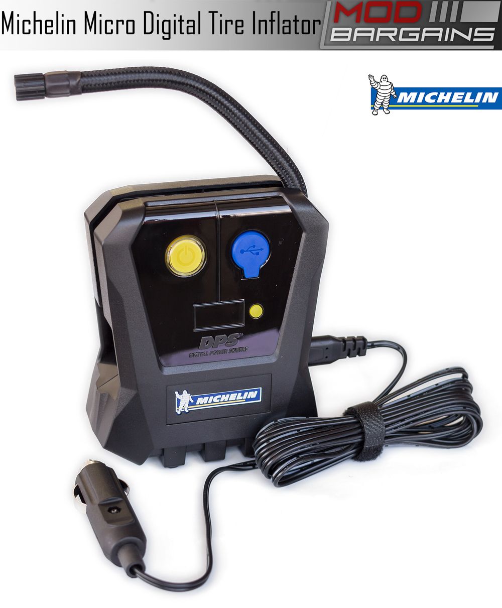 Michelin Micro 12 Volt Digital Tire Inflator (12264)