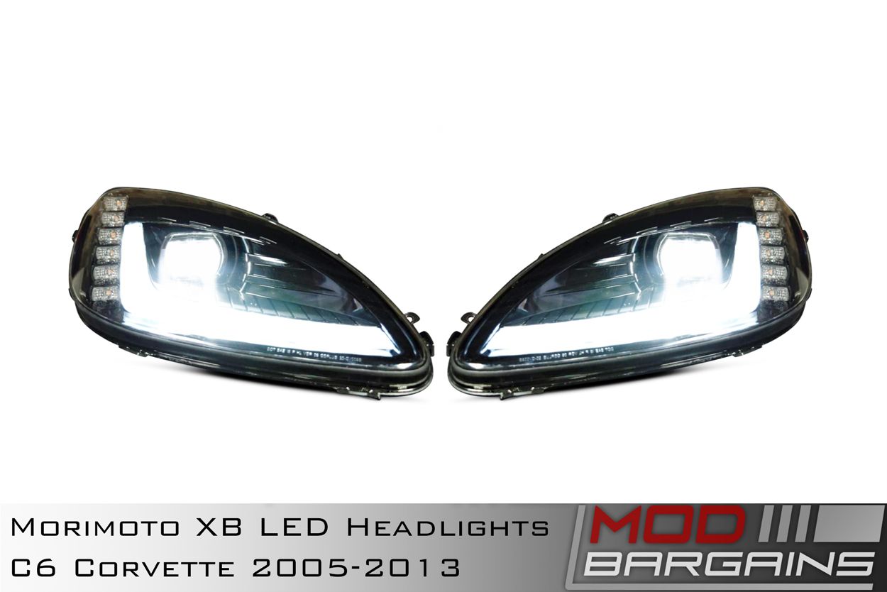 Morimoto XB LED Headlights (20052013 C6 Corvette)