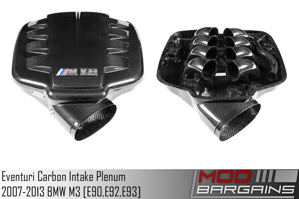 Eventuri Carbon Fiber Intake Plenum for 20072013 BMW M3 [E90/E92/E93] EVEE9XCFPLM