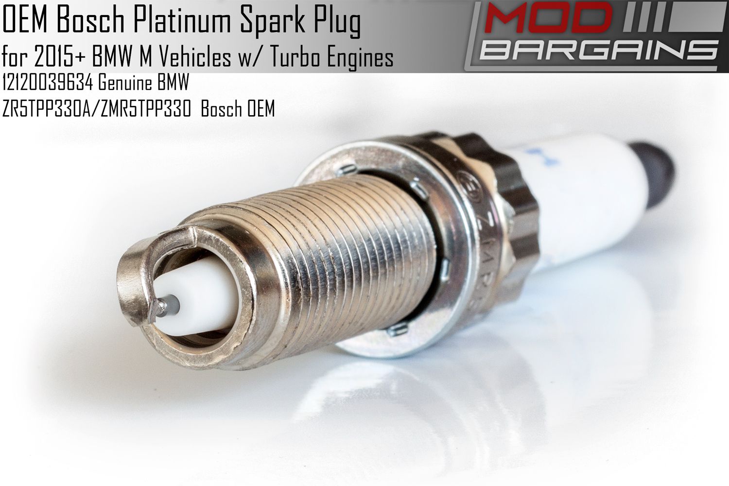 *OEM Bosch Platinum Spark Plug Set of Six for 2015+ BMW M2/M3/M4 [F8X]