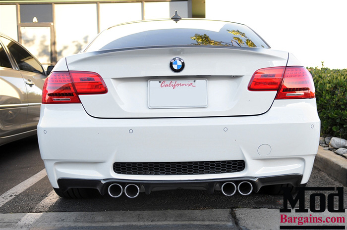 Carbon Fiber M3 Rear Diffuser for 2008-12 BMW M3 [E92/E93] 3D Style