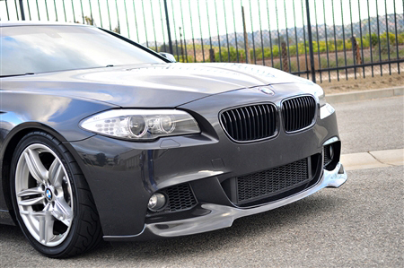 BMW F10 5 Series M Tech Carbon Fiber Front Spoiler Front Passenger BMW F10 5 Series M Tech Carbon Fiber Front Spoiler Front Passenger