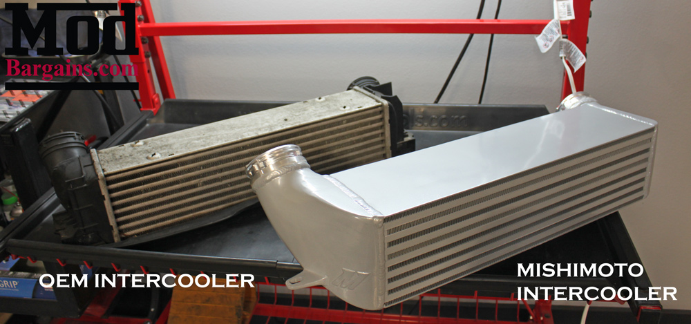 Mishimoto Intercooler for 2007-2010 BMW 335i/335xi/135i [E82/E90/E92] Installed at ModBargains.com